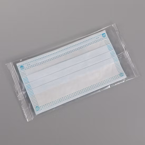 Wholesale Blue Anti Dust Non Woven Disposable Protective 3ply Earloop Folded Face Facial Mask with Meltblown Cloth for Civil Use