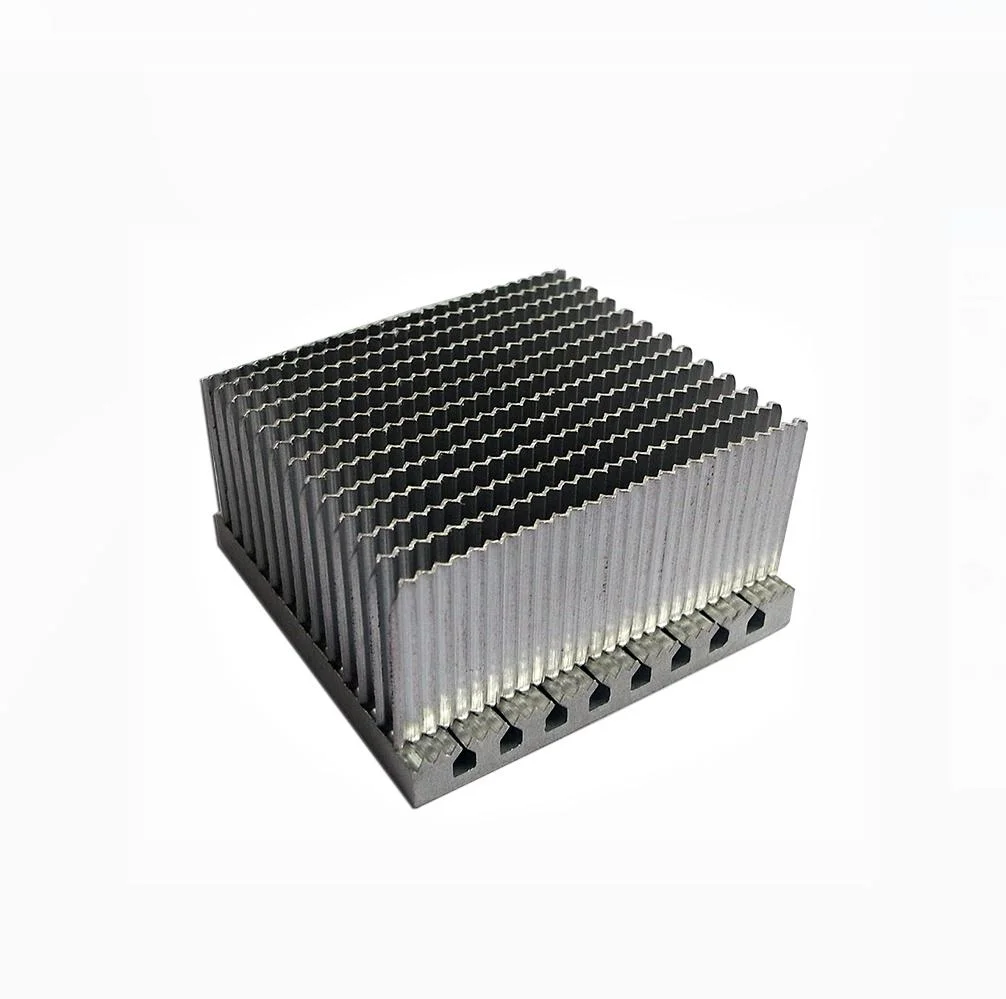 Industry Thermal Solution Aluminum Alloy Heat Sinks Made by Precision Drilling Milling